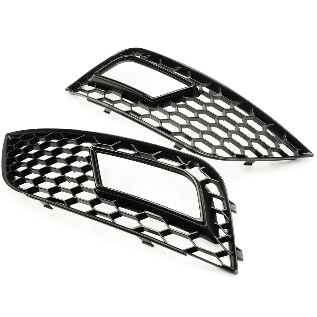 Audi A4 B8.5 201215 Mesh RS4 Style Front Bumper Grilles