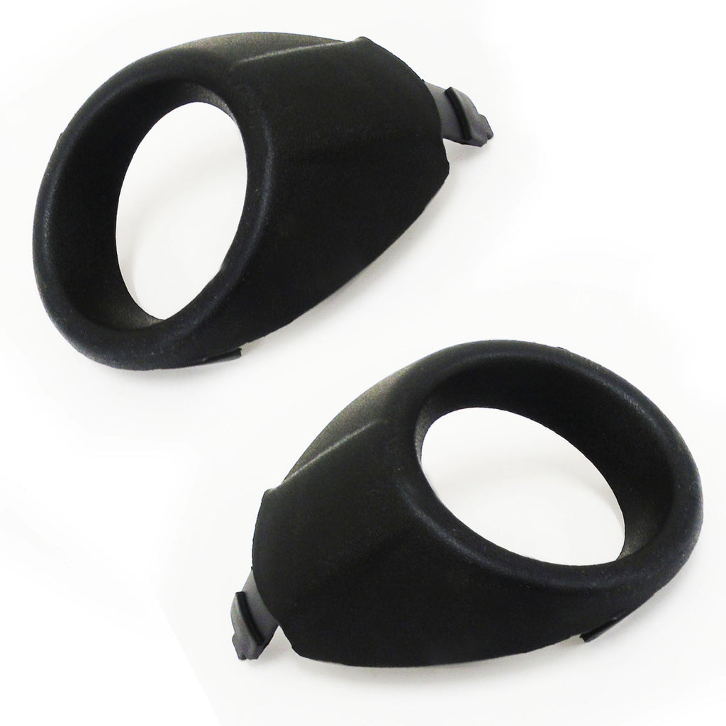 Ford Fiesta mk7 Front Bumper Fog Light surrounds Black Underground Parts