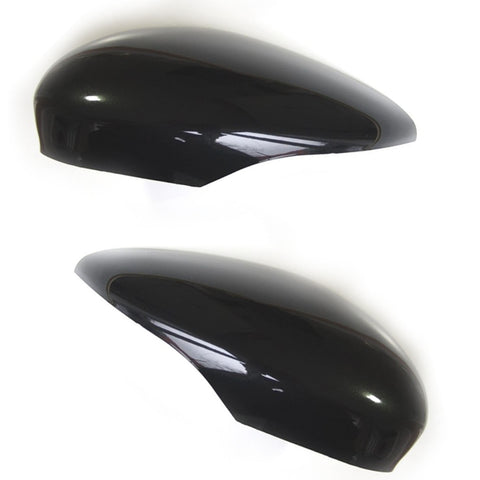 Ford Fiesta mk7 Metallic Black Wing Mirror Covers Pair