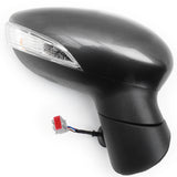 Ford Fiesta mk7 2013-2017 Right Drivers Side Full Complete Wing Mirror Magnetic Grey