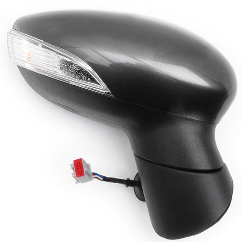 Ford Fiesta mk7 2013-2017 Right Drivers Side Full Complete Wing Mirror Magnetic Grey