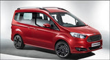 FORD TRANSIT COURIER VAN & TOURNEO METAL REAR BUMPER PROTECTOR