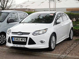 Ford Focus mk3 2012-2014 Honeycomb Mesh Front Grilles Gloss Black