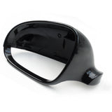VW Golf mk5 Left Passenger Side Door Wing Mirror Cover Cap Casing Black