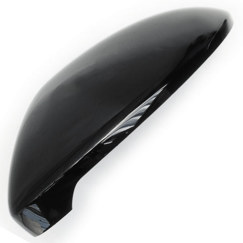VW Golf mk7 Deep Black Wing Mirror Cover Cap Left Passenger Side