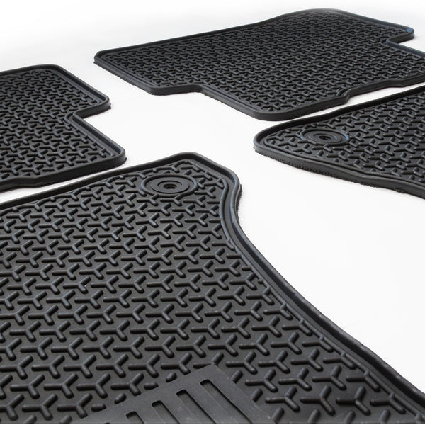 Mercedes C-Class 2014-2020 Tailored fit Rubber Floor Mats Tray Set