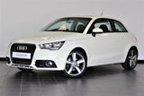 Audi A1 RS1 Style Front Bumper Grilles All Gloss Black Honeycomb