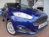 Ford Fiesta mk7 2013-2017 Right Drivers Side Full Complete Wing Mirror Deep Impact Blue