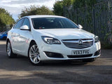 Vauxhall Insignia A White Door Wing Mirror Cover Left Passenger Side