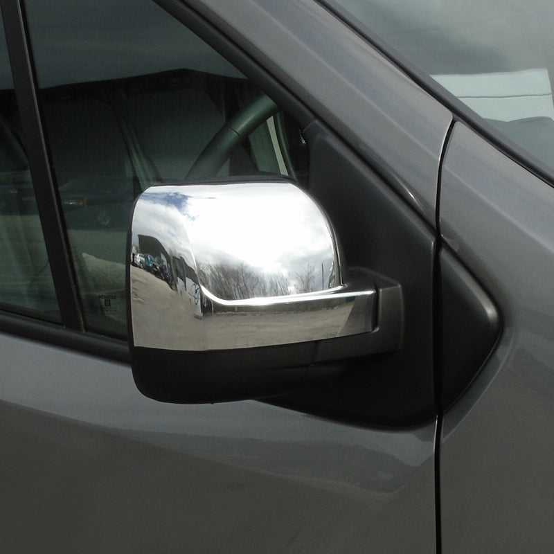 Renault Trafic 2014-19 Chrome Wing Mirror Covers Caps – Underground Parts