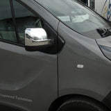 Renault Trafic 2014-19 Chrome Wing Mirror Covers Caps