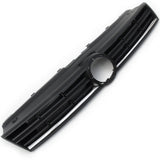 VW Polo 2014-2017 Front Upper Bumper Radiator Grille Black & Chrome