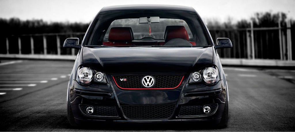 VW Polo 2005 2009 mk4 Facelift 9n3 GTI Honeycomb Mesh Front Grilles Underground Parts