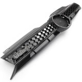 All Gloss Black TDI Honeycomb GTI Style Front Grille for VW Golf mk6