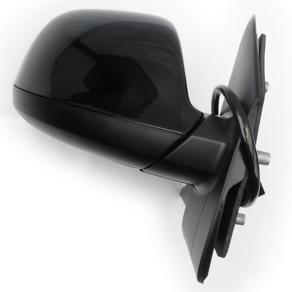 VW Transporter T5 Full Complete Door Wing Mirror Gloss Black Right Sid Underground Parts