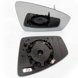 VW Tiguan 2 New Replacement Door Wing Mirror Glass Right Drivers Side