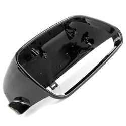 VW Polo 2005 - 2009 Right Drivers Side Door Wing Mirror Cover Black LC9X
