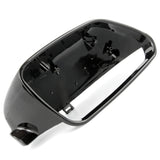 VW Polo 2005 - 2009 Right Drivers Side Door Wing Mirror Cover Black LC9X