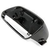 VW Polo 2005 - 2009 Left Passenger Side Door Wing Mirror Cover Black LC9X