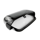 VW Polo 2005 - 2009 Left Passenger Side Door Wing Mirror Cover Black LC9X