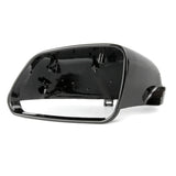 VW Polo 2005 - 2009 Left Passenger Side Door Wing Mirror Cover Black LC9X