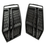 Audi A4 B9 S Line Front Bumper Grilles Black Edition Left Right Pair Side