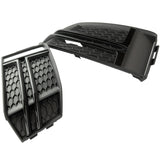 Audi A4 B9 S Line Front Bumper Grilles Black Edition Left Right Pair Side