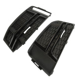 Audi A4 B9 S Line Front Bumper Grilles Black Edition Left Right Pair Side