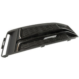 Audi A4 B9 S Line Front Bumper Grille Black Edition Right Drivers Side