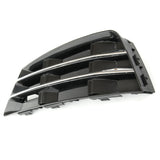 Audi A4 B9 2015-2019 Chrome Front Bumper Lower Side Grille Left Passenger Side