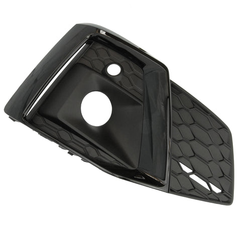 Audi A5 B9.5 2020-2024 S Line Black Front Bumper Grille Right Drivers Side