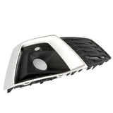 Audi A5 B9.5 2020-2024 S Line Silver Front Bumper Grille Right Drivers Side