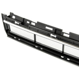 Audi A5 B9 2016-2020 S Line Front Bumper Lower Centre Grille Silver Trim