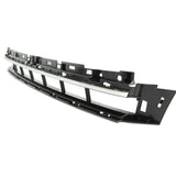 Audi A5 B9 2016-2020 S Line Front Bumper Lower Centre Grille Silver Trim