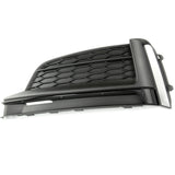 Audi A5 B9 2016-2020 S Line Black Front Bumper Grille Left Passenger Side