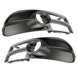 Pair of S-Line Fog Light Grilles Covers Left & Right Audi A4 B7 05-08