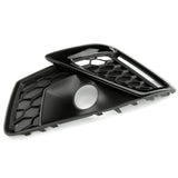 Audi A4 B9 Facelift 2019-2024 S Line Black Edition Front Bumper Grille Left Passenger Side