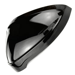 Gloss Black Door Wing Mirror Cover Left Passenger Side for Audi A4 and A5