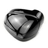 Gloss Black Door Wing Mirror Cover Left Passenger Side for Audi A4 and A5
