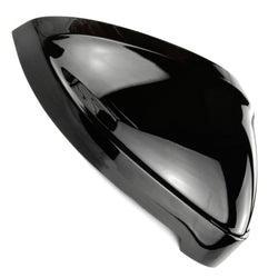 Gloss Black Door Wing Mirror Cover Right Drivers Side for Audi A4 and A5