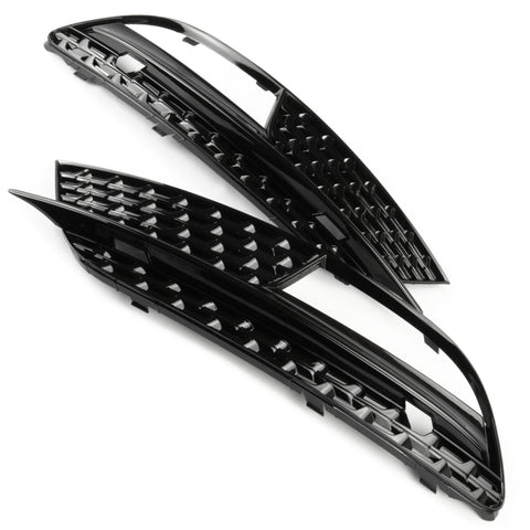 Grille Antibrouillard Avant Pour Audi A7 S-Line / S7 2012-2015 - En ABS Noir - Améliore Le Design Et La Ventilation - 6