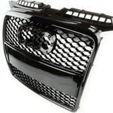 RS3 Style Honeycomb Black Front Grille to fit Audi A3 2005 - 2008 8p