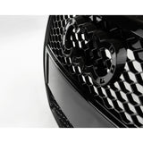 RS3 Style Honeycomb Black Front Grille to fit Audi A3 2005 - 2008 8p