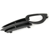 Matt Black Front Bumper Fog Light Grille Left Passenger Side for Audi A3 8p 2003-07