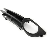 Matt Black Front Bumper Fog Light Grille Left Passenger Side for Audi A3 8p 2003-07