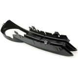 Matt Black Front Bumper Fog Light Grille Left Passenger Side for Audi A3 8p 2003-07