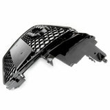 RS5 Style Honeycomb Black Front Grille to fit Audi A5 2007 - 2012 8T