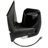Shadow Black Ford Transit Custom Complete Door Wing Mirror Electric Left Passenger Side