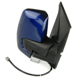 Deep Impact Blue Ford Transit Custom Complete Door Wing Mirror Right Drivers Side