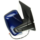 Deep Impact Blue Ford Transit Custom Complete Door Wing Mirror Right Drivers Side